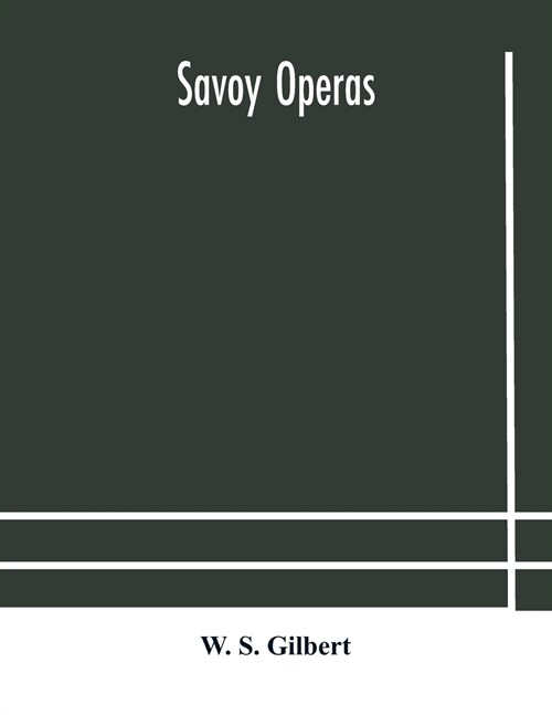 Savoy operas (Paperback)