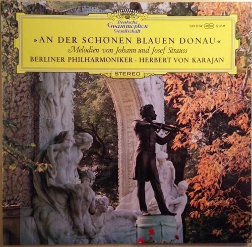 [중고] [LP] An der schönen blauen Donau - Berliner Philharmoniker / Herbert von Karajan