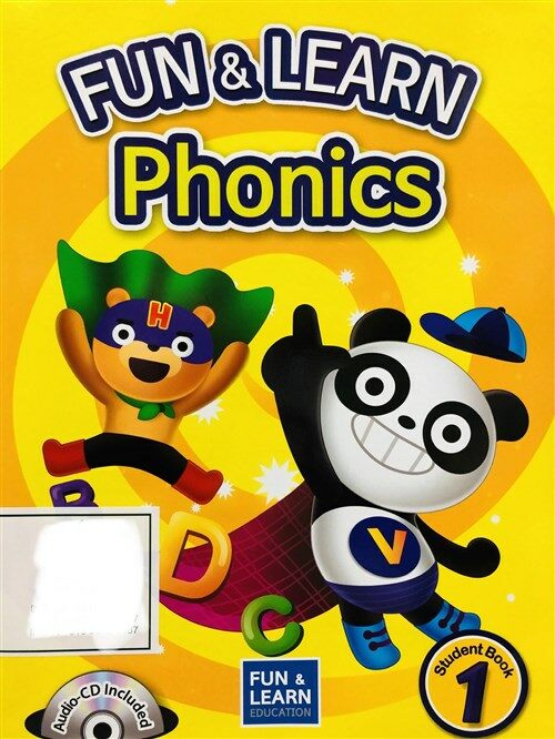 [중고] Fun & Learn Phonics 1 (Student Book, CD)