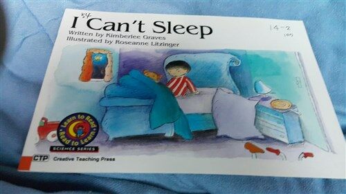 [중고] I Can‘t Sleep (Paperback)