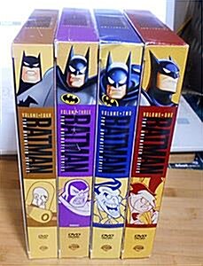 [중고] Batman Animated Series DVD vol.1~4 (배트맨 애니메이션 시리즈 DVD 16disc 세트. 영어판. 한글무자막)