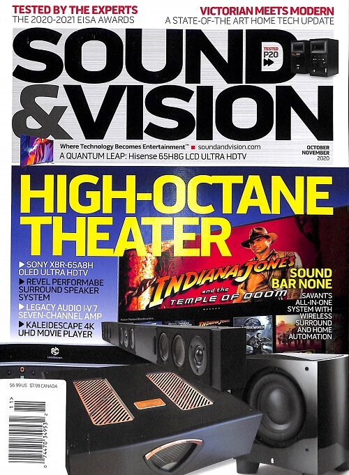 Sound & Vision (월간 미국판): 2020년 10/11월호