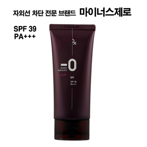 ☆무료배송☆ 마이너스제로 UV-L GOLF  SPF 39.PA+++