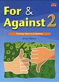 [중고] For & Against 2 (Paperback + CD 1장)