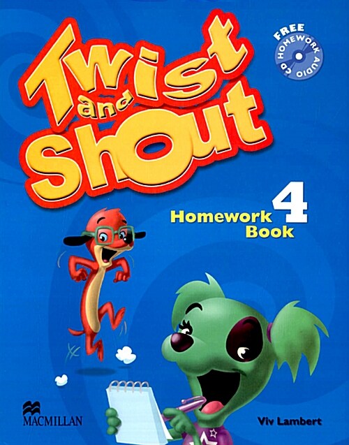 Twist and Shout 4: Homework Book (Paperback + Audio CD 1장)