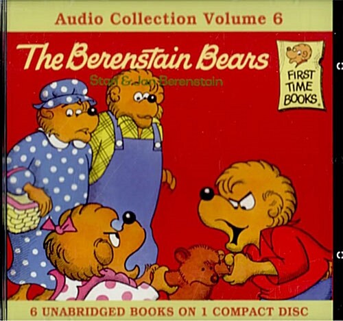 [중고] The Berenstain Bears : Audio Collection Vol.6 (Unabridged, CD 1장)