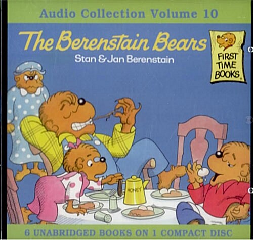 [중고] The Berenstain Bears : Audio Collection Vol.10 (Unabridged, CD 1장)