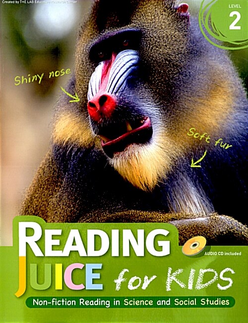 [중고] Reading Juice for Kids Level 2 (Paperback, Answer Key, Audio CD 1장 포함) (Paperback + Audio CD 1장)