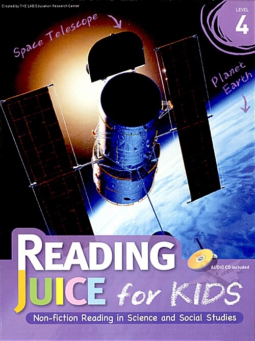 Reading Juice for Kids 4 : Student Book (Paperback + Audio CD 1장)