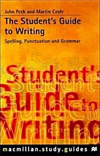 Students Guide to Writing (Macmillan Study Guide) [Paperback]