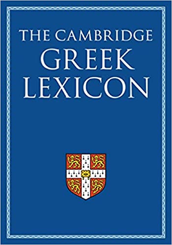 The Cambridge Greek Lexicon 2 Volume Hardback Set (Hardcover)