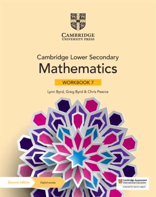 Cambridge Lower Secondary Mathematics Workbook 7 with Digital Access (1 Year) (Multiple-component retail product, 2 Revised edition)