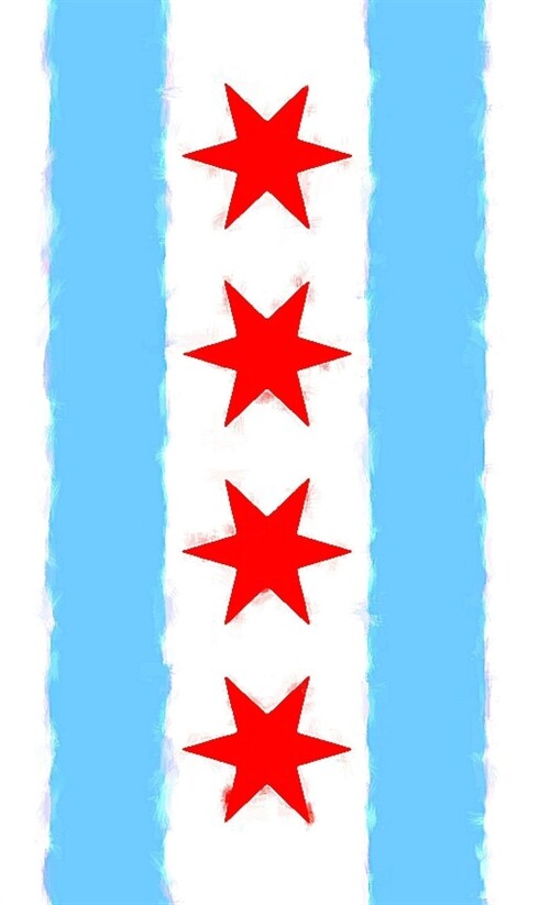 Chicago Flag Watercolor Sketchbook (Hardcover)