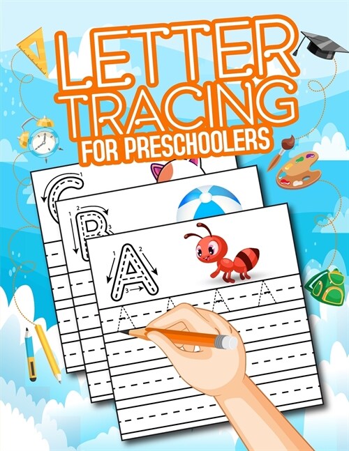 Letter Tracing Book for Preschoolers (Paperback)