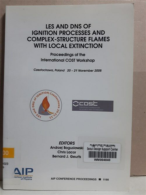 [중고] LES and DNS of Ignition Process and Complex-Structure Flames with Local Extinction (Paperback)