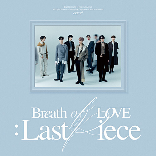 갓세븐 - 정규 4집 Breath of Love : Last Piece (CD알판 7종 중 랜덤삽입)