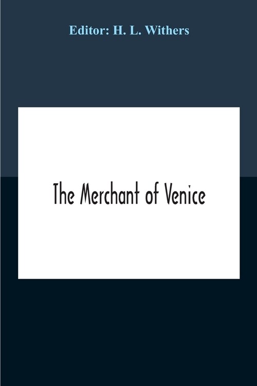 The Merchant Of Venice (Paperback)