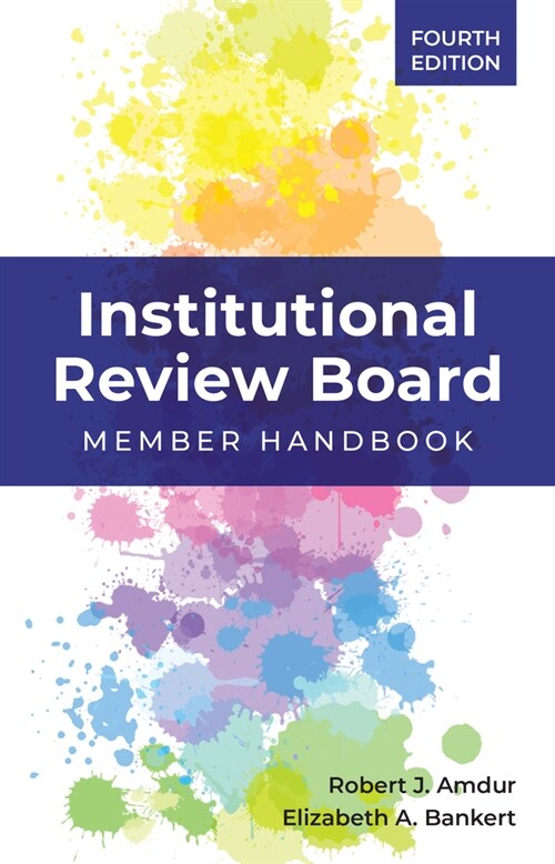 Institutional Review Board: Member Handbook (Paperback, 4)