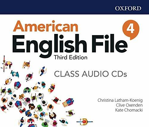American English File Level 4 Class Audio CDs (Audio CD)