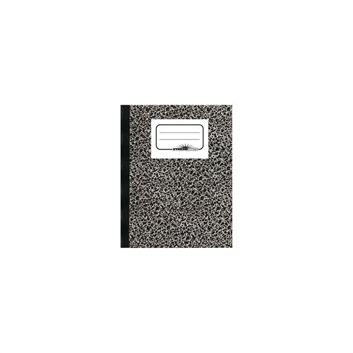 National Brand Xtreme Composition Notebook, 7.87 X 10, 80 College Sheets, Marble Black (43461) (Other)