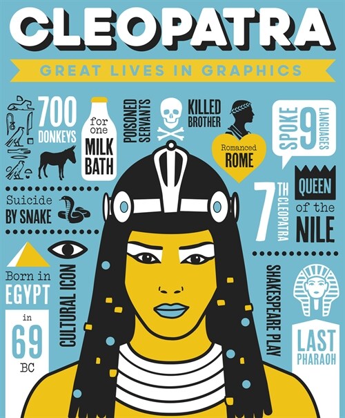 Great Lives in Graphics: Cleopatra (Hardcover)