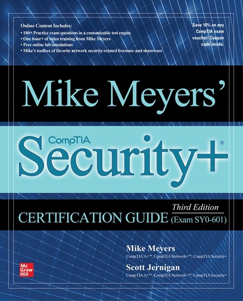 [중고] Mike Meyers‘ Comptia Security+ Certification Guide, Third Edition (Exam Sy0-601) (Paperback, 3)