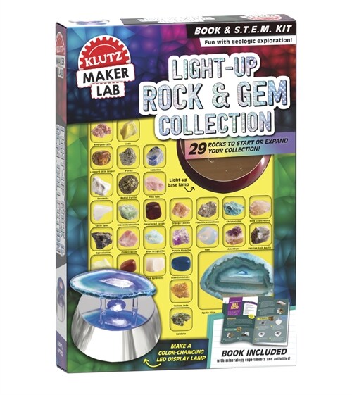 Light-Up Rocks & Gems (Hardcover)