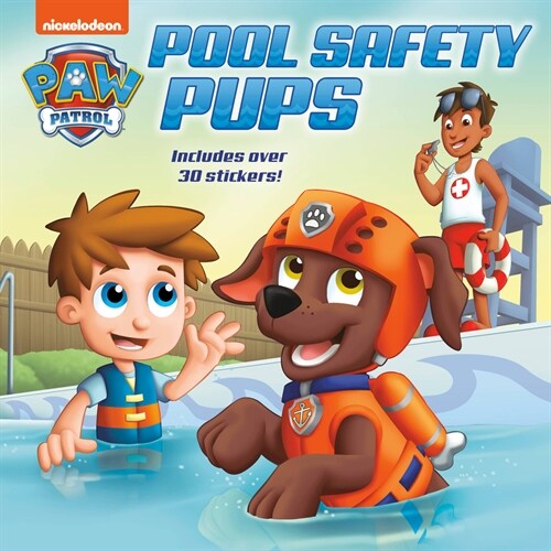 Pool Safety Pups (Paw Patrol) (Paperback)