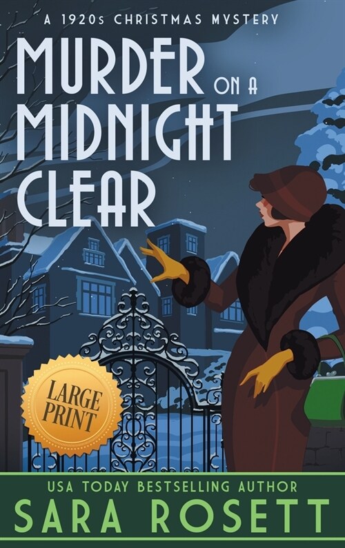 Murder on a Midnight Clear: A 1920s Christmas Mystery (Hardcover)