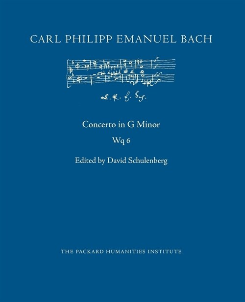 Concerto in G Minor, Wq 6 (Paperback)