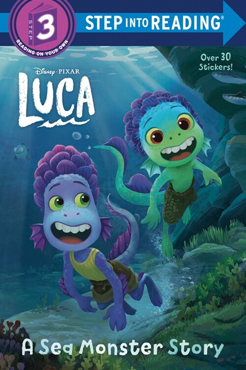 [중고] A Sea Monster Story (Disney/Pixar Luca) (Paperback)