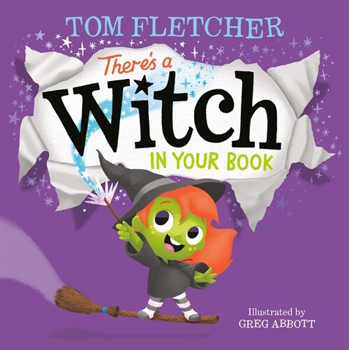 Theres a Witch in Your Book: An Interactive Book for Kids and Toddlers (Hardcover)