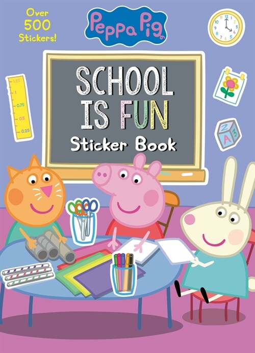School Is Fun Sticker Book (Peppa Pig) (Paperback)
