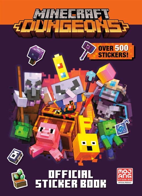 Minecraft Official Dungeons Sticker Book (Minecraft) (Paperback)