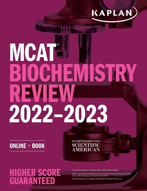 MCAT Biochemistry Review 2022-2023: Online + Book (Paperback)