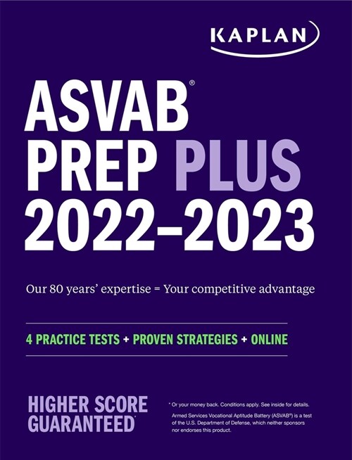 ASVAB Prep Plus 2022-2023: 6 Practice Tests + Proven Strategies + Online + Video (Paperback)