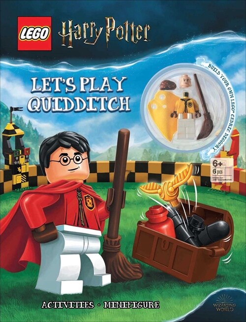 Lego Harry Potter: Lets Play Quidditch! [With Minifigure] (Paperback)