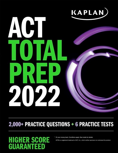 ACT Total Prep 2022: 2,000+ Practice Questions + 6 Practice Tests (Paperback)