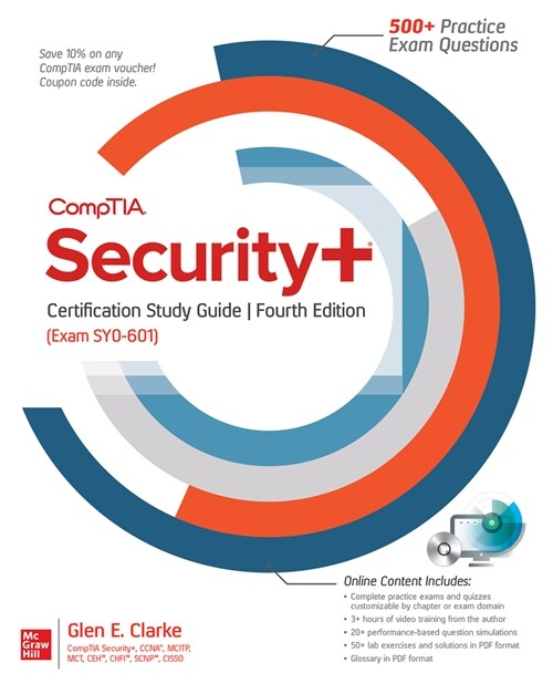 Comptia Security+ Certification Study Guide, Fourth Edition (Exam Sy0-601) (Paperback, 4)