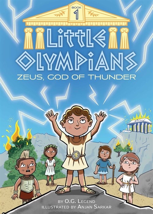 Little Olympians 1: Zeus, God of Thunder (Paperback)