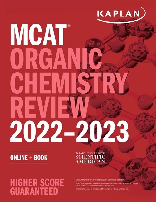 MCAT Organic Chemistry Review 2022-2023: Online + Book (Paperback)
