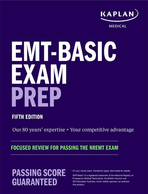 EMT Exam Prep: Focused Prep for the Nremt Cognitive Exam (Paperback, 5)