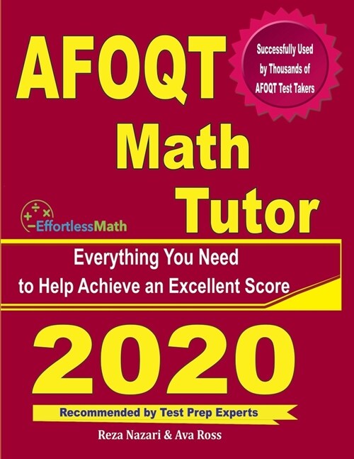 AFOQT Math Tutor: Everything You Need to Help Achieve an Excellent Score (Paperback)