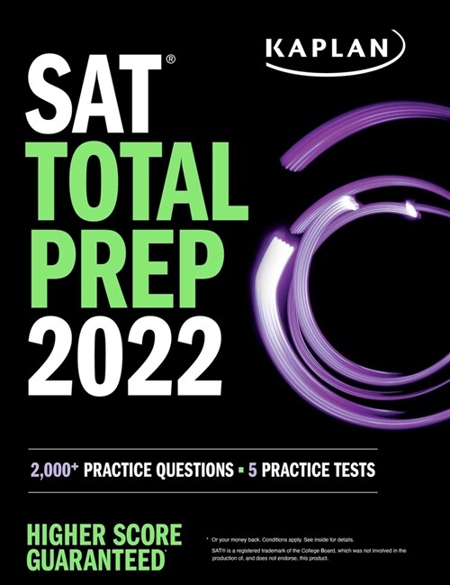 SAT Total Prep 2022: 2,000+ Practice Questions + 5 Practice Tests (Paperback)