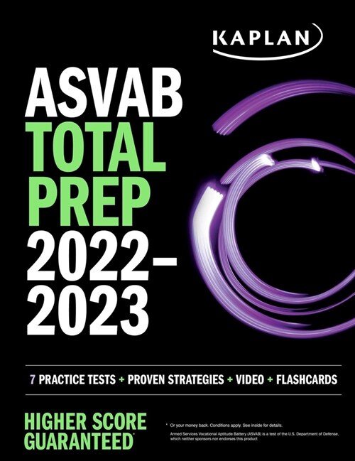 ASVAB Total Prep 2022-2023: 7 Practice Tests + Proven Strategies + Video + Flashcards (Paperback)