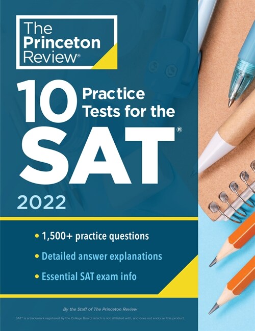10 Practice Tests for the Sat, 2022: Extra Prep to Help Achieve an Excellent Score (Paperback)