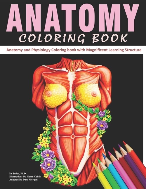 Anatomy Coloring Book: The Ultimate Anatomy And Physiology Study Guide For Beginners ! (Paperback)