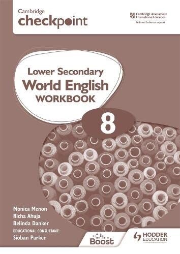 Cambridge Checkpoint Lower Secondary World English Workbook 8 (Paperback)