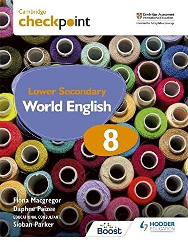 Cambridge Checkpoint Lower Secondary World English Students Book 8 (Paperback)