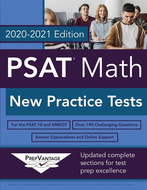 PSAT Math: New Practice Tests, 2020-2021 Edition (Paperback)